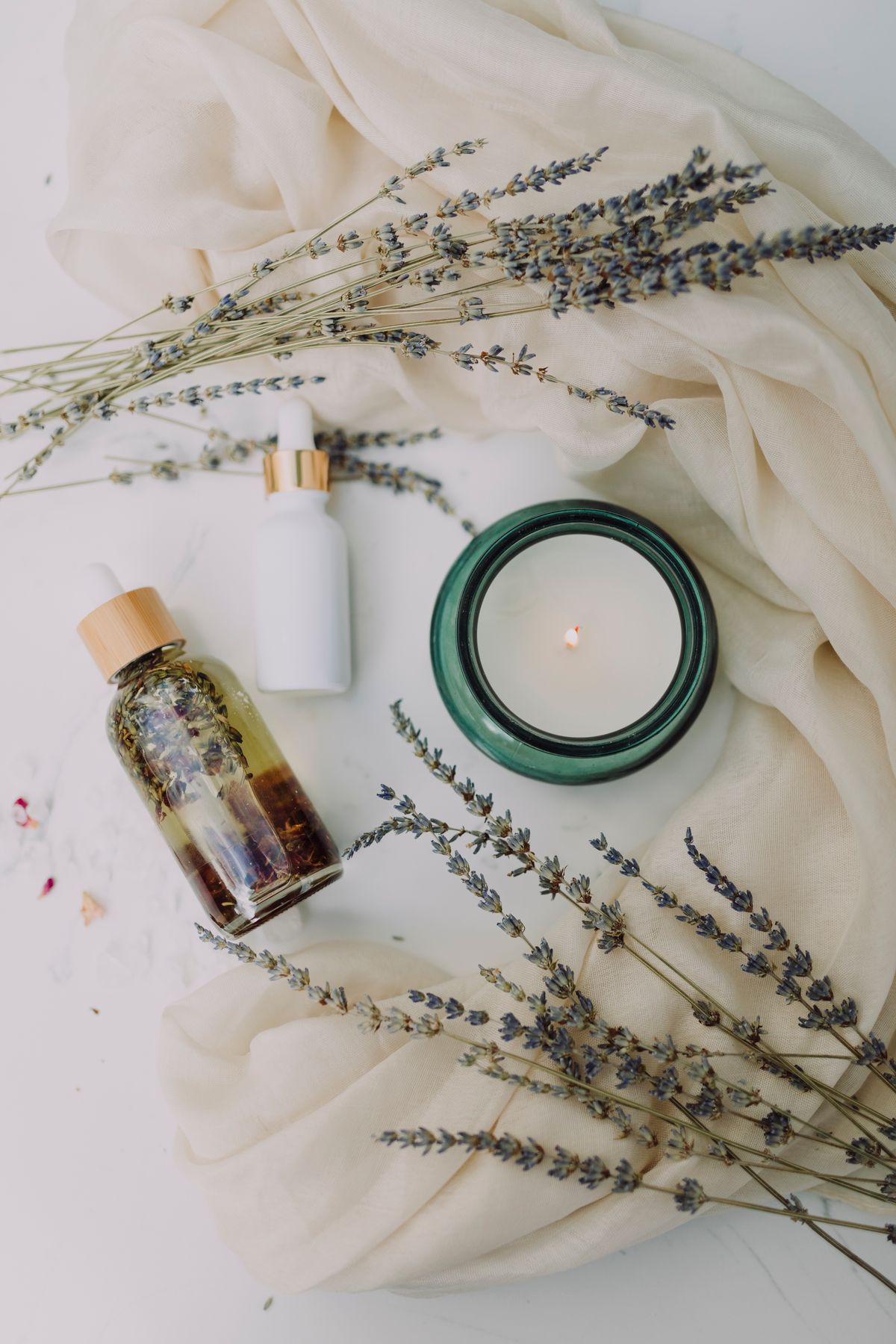 Spa product styling at Nail Lounge, Irving TX